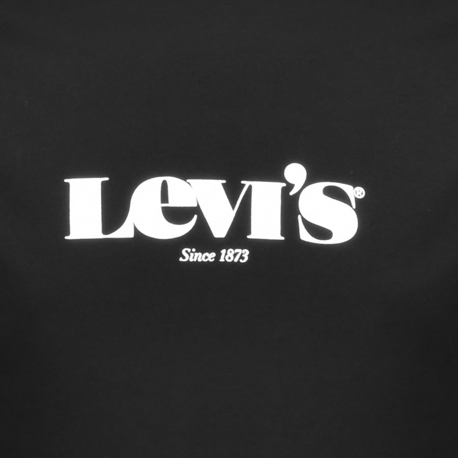 Alternative Image for ProductLevis Original Crew Neck Logo T Shirt Black3